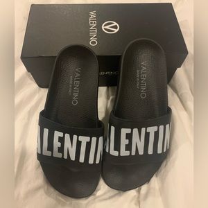 Mario Valentino Pool Slides